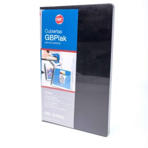 PASTA GBPLAK OFICIO NEGRO LISO P3549 CON 25 JUEGOS