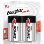 PILA ALCALINA MAX D 1.5 VOLTS BLISTER CON 2 PZS