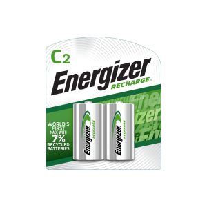 PILA RECARGABLE ENERGIZER C CON 2 PIEZAS NH35BP-2