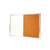 PIZARRON MIXTO BLANCO Y CORCHO .45 X .60 CM