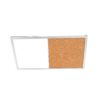 PIZARRON MIXTO BLANCO Y CORCHO .45 X .60 CM