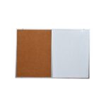 PIZARRON MIXTO BLANCO Y CORCHO .60 X .90 CM