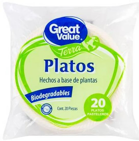 PLATO-DESECHABLE-GREAT-VALUE-TERRA-CHICO-20-PZAS_P210-012_1 PLATO DESECHABLE GREAT VALUE TERRA CHICO 20 PZAS
