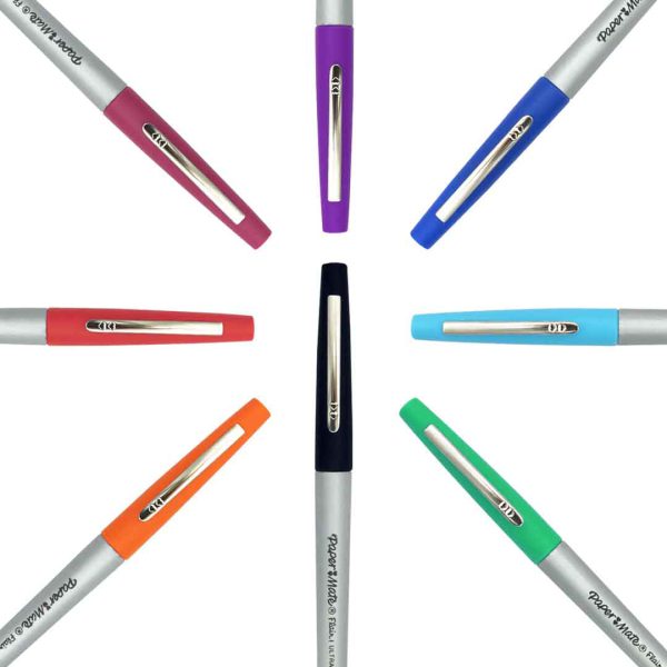 PLUMON-FLAIR-ULTRA-FINO-ESTUCHE-CON-8-COLORES-SURTIDOS_P572-297_1-2 PLUMONES PAPER MATE FLAIR ULTRA FINO ESTUCHE CON 8 COLORES SURTIDOS