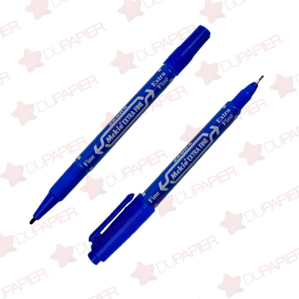 PLUMON MCKIE DOBLE PUNTA FINO Y EXTRAFINO AZUL 4001