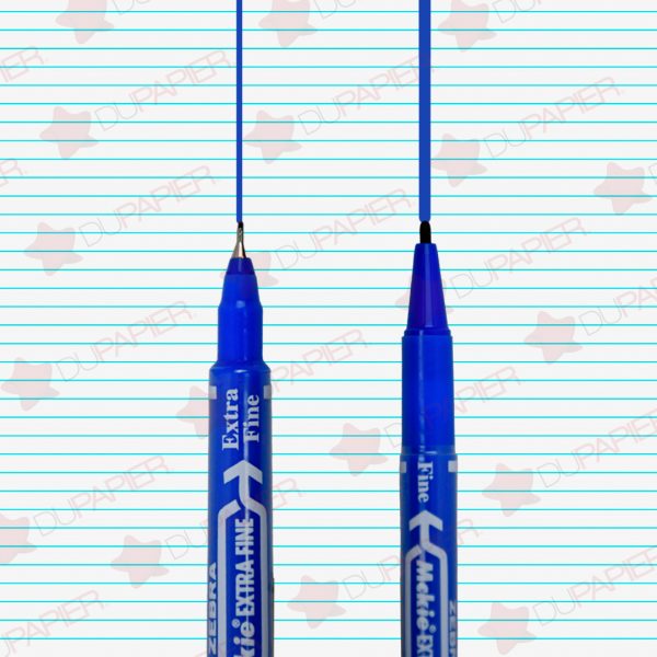 PLUMON MCKIE DOBLE PUNTA FINO Y EXTRAFINO AZUL 4001