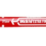 PLUMON MCKIE DOBLE PUNTA FINO Y EXTRAFINO ROJO 4012