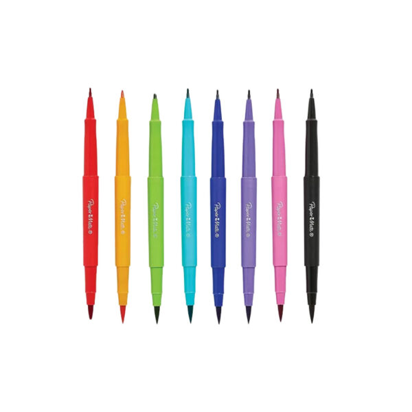 PLUMONES-PAPER-MATE-FLAIR-DOBLE-PUNTA-COLORES-SURTIDOS-CON-8-PIEZAS_P572-351_2-1 PLUMONES PAPER MATE FLAIR DOBLE PUNTA COLORES SURTIDOS CON 8 PIEZAS