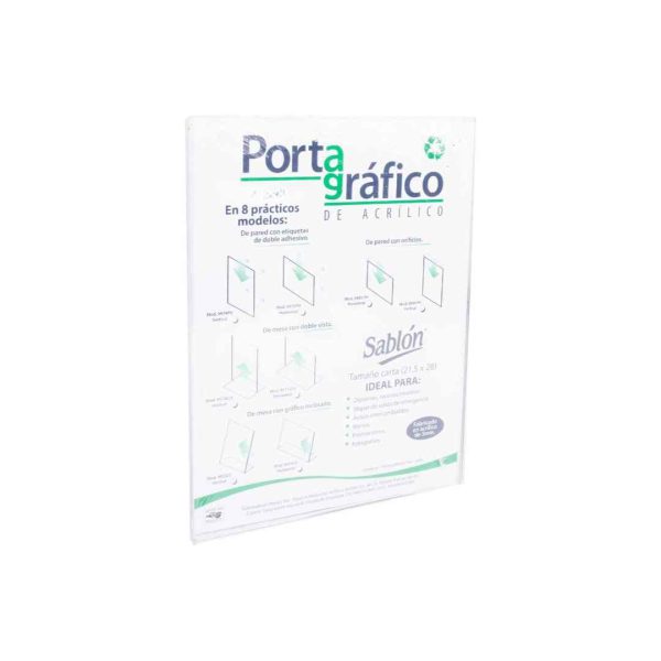 PORTAGRAFICOS ACRILICO CARTA VERTICAL 9974PV