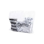 POSTES PARA ARCHIVO DE ALUMINIO 50 MM 2 PULGADAS CON 100 PZS