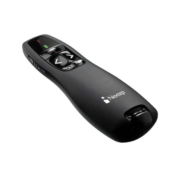 PRESENTADOR INALAMBRICO NEXTEP NE-420 NEGRO CON APUNTADOR LASER