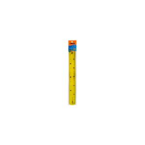 REGLA FLEXIBLE DE 30 CM COLORES SURTIDOS