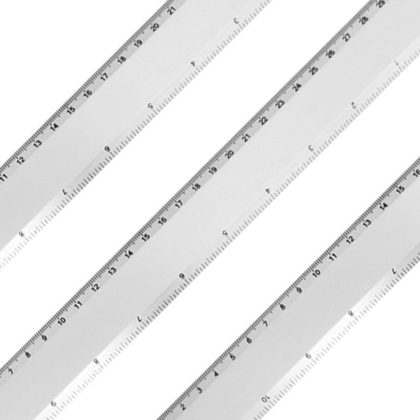 REGLA METALICA DE 30 CM