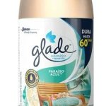 REPUESTO DE AROMATIZANTE DIFUSOR AUTOMÁTICO GLADE 175 G / 270 ML PARAÍSO AZUL