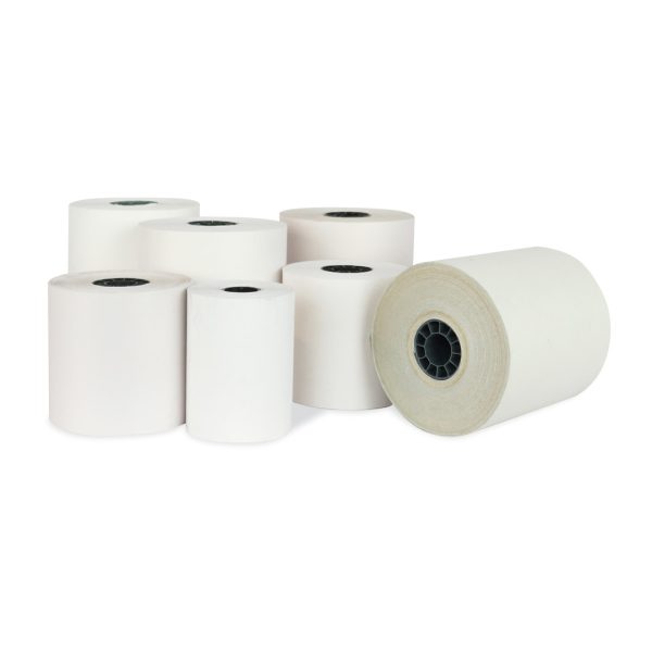 ROLLO TERMICO BLANCO ANCHO 80 MM X 75 MM DIAMETROS