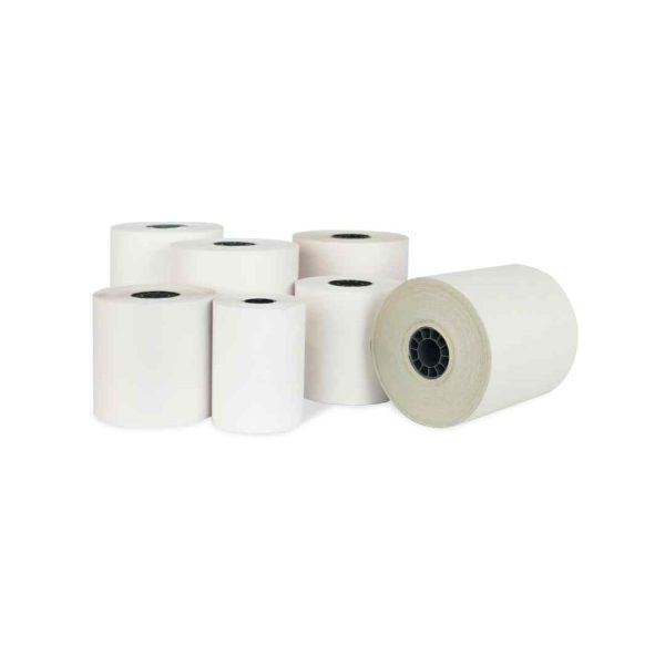 ROLLO TERMICO BLANCO ANCHO 80 MM X 75 MM DIAMETROS