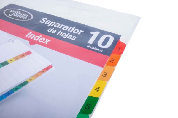 SEPARADOR MULTIDEX CARTA 10 POSICIONES P1347
