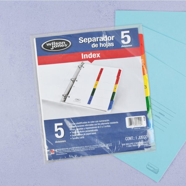 SEPARADOR-MULTIDEX-CARTA-5-POSIIONES-P1345_S040-092-4 SEPARADOR MULTIDEX CARTA 5 POSIIONES P1345
