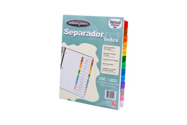 SEPARADOR MULTIDEX ENERO A DICIEMBRE P1368