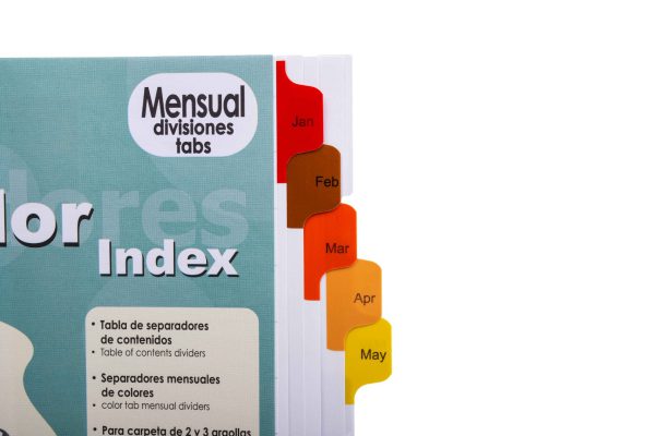 SEPARADOR MULTIDEX ENERO A DICIEMBRE P1368