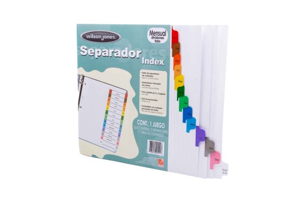 SEPARADOR MULTIDEX ENERO A DICIEMBRE P1368
