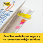 MARCADORES DE PAGINAS COLORES NEON CON 4 PIEZA 671 4AU
