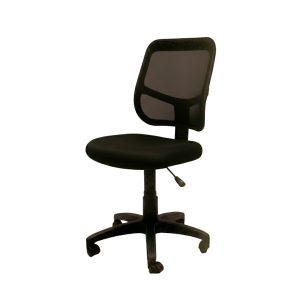 SILLA OPERATIVA DOLFI EN MALLA NEGRO SIN BRAZOS