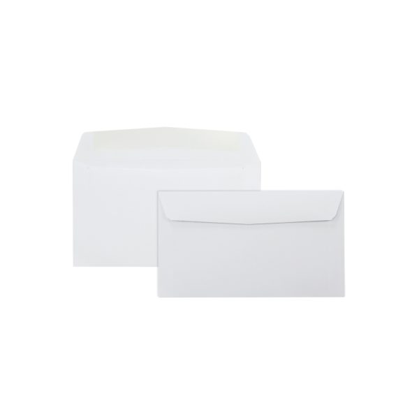 SOBRE BLANCO PARA CARTA SIN FONDO PARA HOJA CARTA S06B60 PAQUETE CON 100 PZS