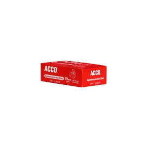 SUJETADOCUMENTOS CHICO DE 19 MM P2462 PARA 60 HOJAS CON 12 PZAS