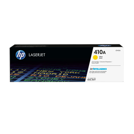 T143-427 TONER 410A CF412A AMARILLO 2300 PAGINAS