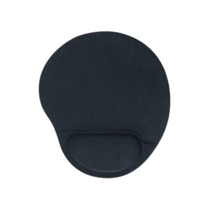 TAPETE MOUSE PAD ERGONÓMICO CON GEL NEGRO PC-041078