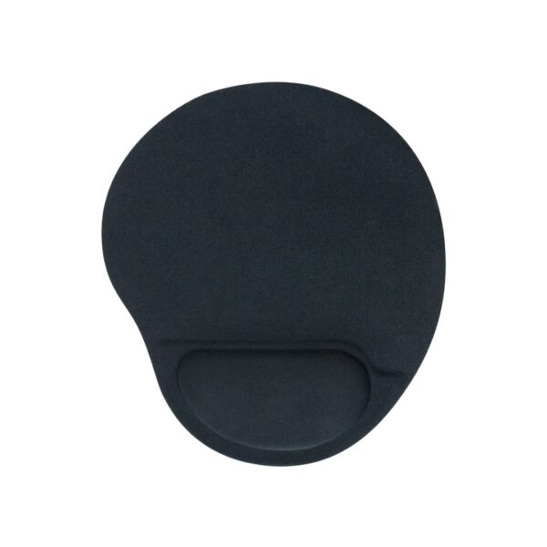 TAPETE MOUSE PAD ERGONÓMICO CON GEL NEGRO PC-041078