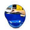 TAPETE PARA MOUSE AZUL REPOSAMUÑECA ERGOGEL