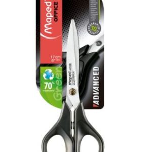 TIJERAS-MAPED-ADVANCED-GREEN-DE-17-CM_T100-081 TIJERAS MAPED ADVANCED GREEN DE 17 CM