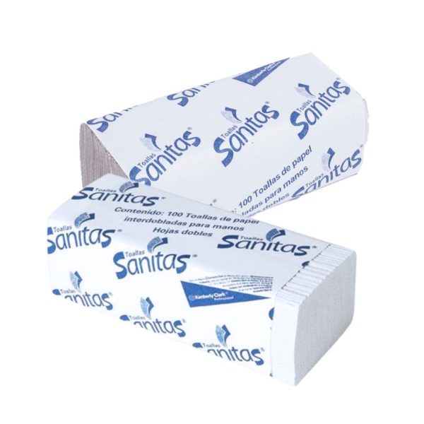 TOALLAS-INTER-SANITAS-BLAN-92231-CON-20-PAQUETES_T130-001_13 TOALLAS INTER. SANITAS BLAN 92231 CON 20 PAQUETES