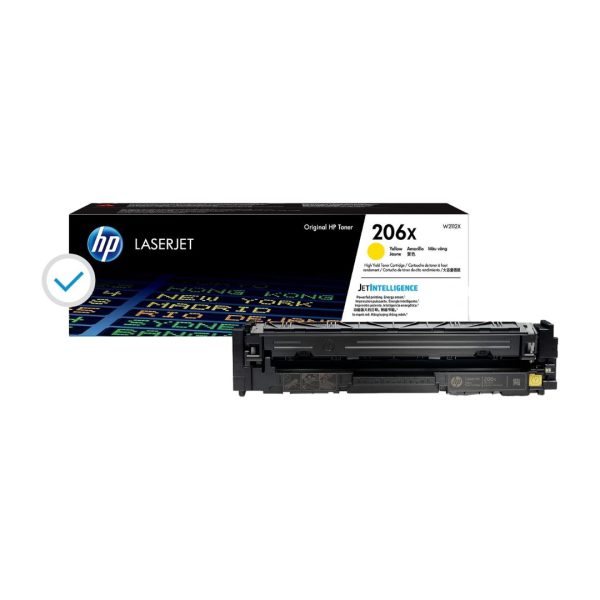 TONER 206X W2112X AMARILLO 2,450 PAGINAS