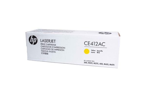 TONER CE412AC AMARILLO M451/M475 2,600 PG