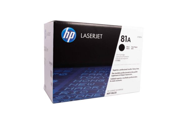 TONER CF281A NEGRO 10,500 PAGINAS