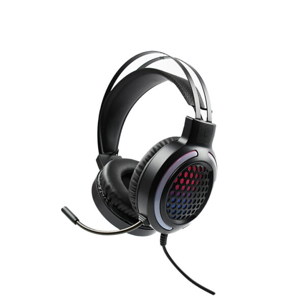 AUDIFONOS GAMER DRAGON XT CONEXION USB RGB MICROFONO