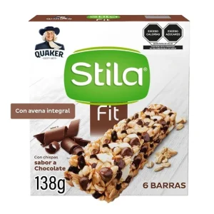 BARRAS DE AVENA QUAKER STILA FIT CHOCOLATE 138 G