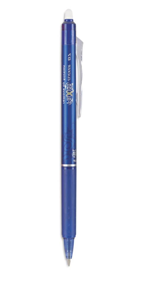 BOLIGRAFO BORRABLE PILOT FRIXION AZUL 0.7 MM 31451 CON 12 PZS