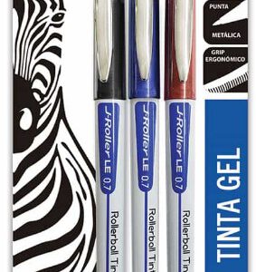 BOLIGRAFO-GEL-J-ROLLER-0-7-LE-MM-ROJO-NEGRO-AZUL-BLISTER_B130-133_1 BOLIGRAFO GEL J-ROLLER 0.7 LE MM ROJO NEGRO AZUL BLISTER