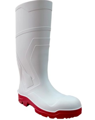 BOTA DE PVC BLANCA LICA TALLA 28