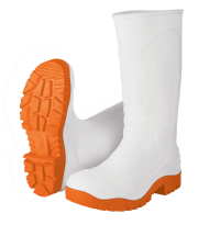 BOTA SANITARIA PVC BLANCA TALLA 25