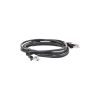 CABLE DE PARCHEO LINKEDPRO CAT 5E DE 2 METROS COLOR NEGRO
