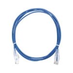 CABLE DE PARCHEO SLIM UTP CAT6A DE 5 M AZUL LINKEDPRO