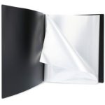 CARPETA PLASTICA TAMAÑO CARTA NEGRO 22992 CON 24 MICAS