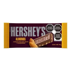 CHOCOLATE CON LECHE Y ALMENDRA HERSHEY'S 90 GRS