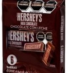CHOCOLATE HERSHEY'S CAJA CON 6 BARRAS DE 27 GRAMOS