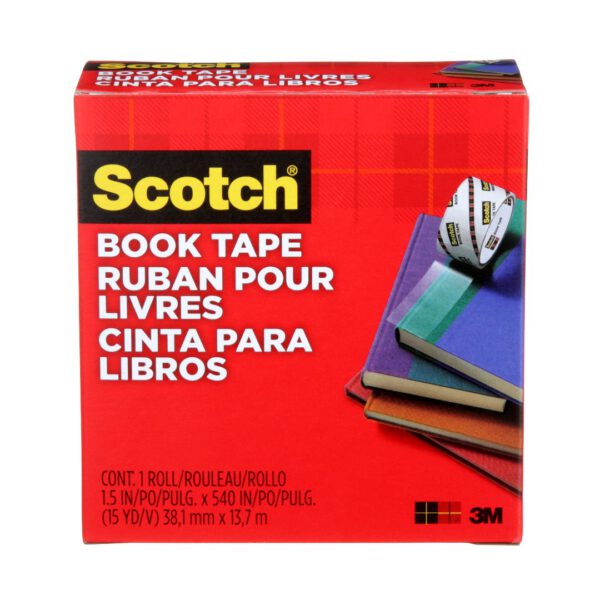 CINTA SUPER BOOK TAPE PARA LIBRO 845 DE 38 MM X 13.7 M